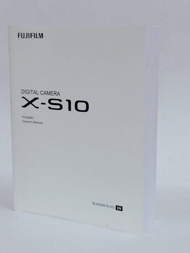 Fujifilm s10 manuale - x-s10,